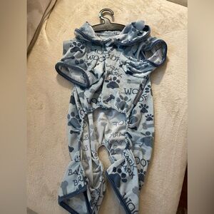 Berkshire Pet Collection blue pajama size small soft velvety new with tag